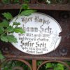 Setz Johann 1832-1892 Sill Sofia 1836-1875 Grabstein